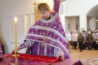 В субботу 1-ой седмицы, Преосвященнейший Стефан возглавил Божественную литургию в храме св. прав. Иоанна Кормянского г.Гомеля В субботу 1-ой седмицы, Преосвященнейший Стефан возглавил Божественную литургию в храме св. прав. Иоанна Кормянского г.Гомеля