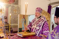 В субботу 1-ой седмицы, Преосвященнейший Стефан возглавил Божественную литургию в храме св. прав. Иоанна Кормянского г.Гомеля В субботу 1-ой седмицы, Преосвященнейший Стефан возглавил Божественную литургию в храме св. прав. Иоанна Кормянского г.Гомеля