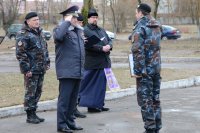 Торжественное мероприятие, посвященное Дню милиции, сотрудников ОМОН