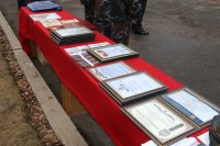 Торжественное мероприятие, посвященное Дню милиции, сотрудников ОМОН