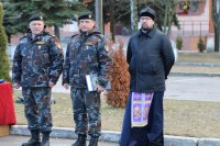 Торжественное мероприятие, посвященное Дню милиции, сотрудников ОМОН