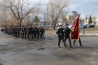 Торжественное мероприятие, посвященное Дню милиции, сотрудников ОМОН