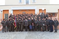 Торжественное мероприятие, посвященное Дню милиции, сотрудников ОМОН