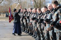 Торжественное мероприятие, посвященное Дню милиции, сотрудников ОМОН