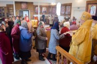Преосвященнейший Стефан возглавил Божественную литургию в храме Святой Живоначальной Троицы д.Заспа Преосвященнейший Стефан возглавил Божественную литургию в храме Святой Живоначальной Троицы д.Заспа