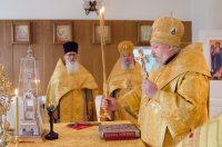 Преосвященнейший Стефан возглавил Божественную литургию в храме Святой Живоначальной Троицы д.Заспа Преосвященнейший Стефан возглавил Божественную литургию в храме Святой Живоначальной Троицы д.Заспа