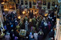 Преосвященнейший Стефан, совершил Пассию с чтением акафиста страстям Христовым Преосвященнейший Стефан, совершил Пассию с чтением акафиста страстям Христовым