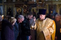 Преосвященнейший Стефан, совершил Пассию с чтением акафиста страстям Христовым Преосвященнейший Стефан, совершил Пассию с чтением акафиста страстям Христовым