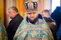 Божественная литургия Преждеосвященных Даров в праздник Козельщанской иконы Божией Матери