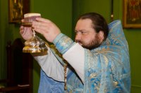 Божественная литургия Преждеосвященных Даров в праздник Козельщанской иконы Божией Матери