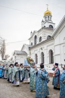 Божественная литургия Преждеосвященных Даров в праздник Козельщанской иконы Божией Матери