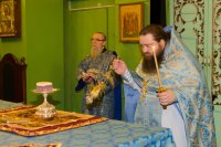 Божественная литургия Преждеосвященных Даров в праздник Козельщанской иконы Божией Матери