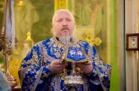 Божественная литургия Преждеосвященных Даров в праздник Козельщанской иконы Божией Матери