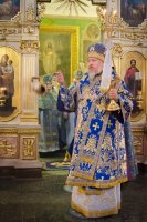 Божественная литургия Преждеосвященных Даров в праздник Козельщанской иконы Божией Матери