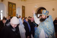 Божественная литургия Преждеосвященных Даров в праздник Козельщанской иконы Божией Матери