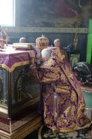 Божественная литургия Преждеосвященных Даров в день первого и второго обретения главы Иоанна Предтечи Божественная литургия Преждеосвященных Даров в день первого и второго обретения главы Иоанна Предтечи