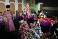 Божественная литургия Преждеосвященных Даров в день первого и второго обретения главы Иоанна Предтечи Божественная литургия Преждеосвященных Даров в день первого и второго обретения главы Иоанна Предтечи