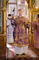 Божественная литургия Преждеосвященных Даров в храме Святой Живоначальной Троицы г. Лоева