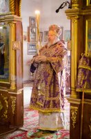 Божественная литургия Преждеосвященных Даров в храме Святой Живоначальной Троицы г. Лоева