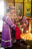 Божественная литургия Преждеосвященных Даров в храме Святой Живоначальной Троицы г. Лоева