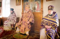 Божественная литургия Преждеосвященных Даров в храме Святой Живоначальной Троицы г. Лоева