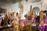 Божественная литургия Преждеосвященных Даров в храме Святой Живоначальной Троицы г. Лоева