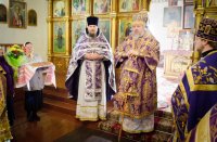 Божественная литургия Преждеосвященных Даров в храме Святой Живоначальной Троицы г. Лоева