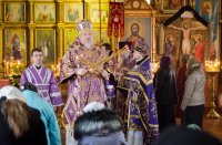 Божественная литургия Преждеосвященных Даров в храме Святой Живоначальной Троицы г. Лоева