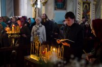 Вечернее богослужение в канун родительской субботы