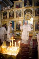 Вечернее богослужение в канун родительской субботы