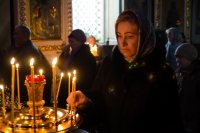 Вечернее богослужение в канун родительской субботы