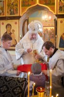 Божественная литургия в субботу второй седмицы Великого поста