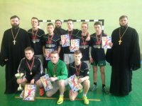 Игры по мини-футболу и волейболу на кубок молодежного отдела Гомельской епархии