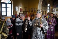 Преосвященнейший Стефан совершил пассию в Спасо-Преображенском храме г.Гомеля