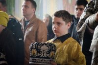 Преосвященнейший Стефан совершил пассию в Спасо-Преображенском храме г.Гомеля