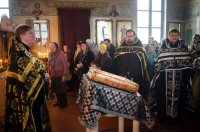 Преосвященнейший Стефан совершил пассию в Спасо-Преображенском храме г.Гомеля