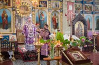 Божественная литургия Преждеосвященных Даров в праздник Иконы Божией Матери, именуемой "Державная"