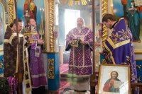 Божественная литургия Преждеосвященных Даров в праздник Иконы Божией Матери, именуемой "Державная"