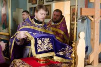 Божественная литургия Преждеосвященных Даров в праздник Иконы Божией Матери, именуемой "Державная"