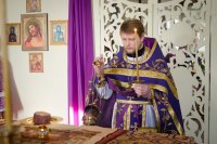 Божественная литургия Преждеосвященных Даров в праздник Иконы Божией Матери, именуемой "Державная"