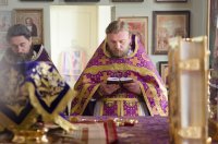 Божественная литургия Преждеосвященных Даров в праздник Иконы Божией Матери, именуемой "Державная"