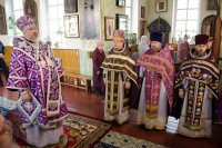 Божественная литургия Преждеосвященных Даров в праздник Иконы Божией Матери, именуемой "Державная"