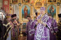 Божественная литургия Преждеосвященных Даров в праздник Иконы Божией Матери, именуемой "Державная"