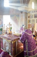 Божественная литургия Преждеосвященных Даров в праздник Иконы Божией Матери, именуемой "Державная"