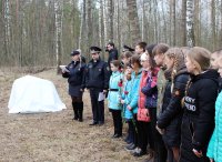 РОГАЧЕВ. Торжественное открытие памятного знака на месте героической гибели В. Н. Степанова РОГАЧЕВ. Торжественное открытие памятного знака на месте героической гибели В. Н. Степанова