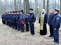 РОГАЧЕВ. Торжественное открытие памятного знака на месте героической гибели В. Н. Степанова РОГАЧЕВ. Торжественное открытие памятного знака на месте героической гибели В. Н. Степанова