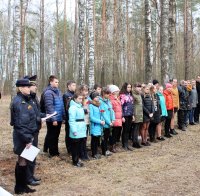 РОГАЧЕВ. Торжественное открытие памятного знака на месте героической гибели В. Н. Степанова РОГАЧЕВ. Торжественное открытие памятного знака на месте героической гибели В. Н. Степанова
