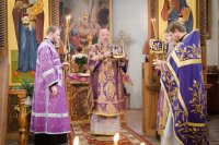 Божественная литургия Преждеосвященных Даров в пятницу 3-й седмицы Великого поста