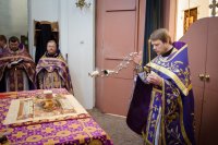Божественная литургия Преждеосвященных Даров в пятницу 3-й седмицы Великого поста