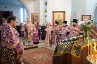 Божественная литургия Преждеосвященных Даров в пятницу 3-й седмицы Великого поста